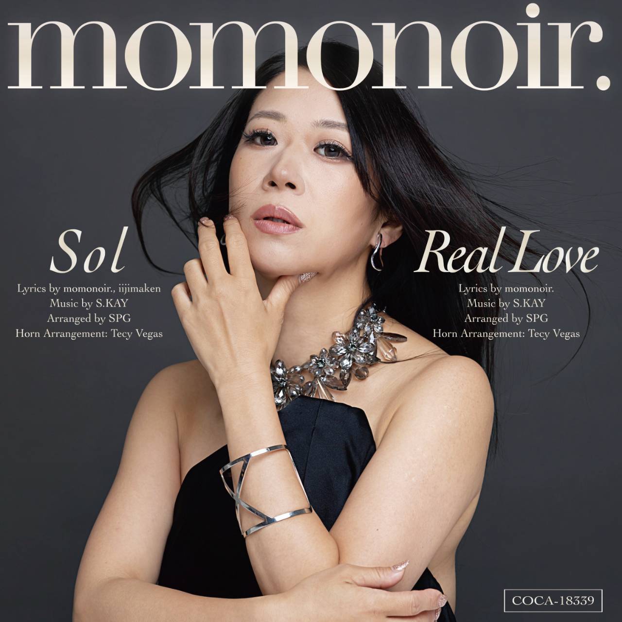 momonoir. 1st Single「Sol / Real Love」ジャケット